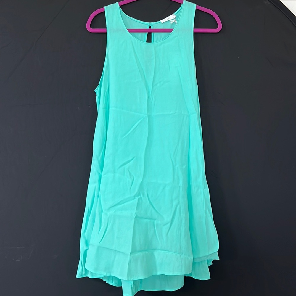 Lush Sleeveless Mint Green Tunic